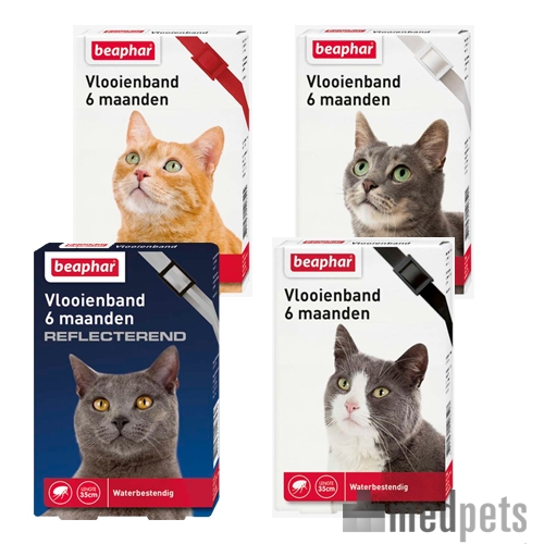 Produktbild von Beaphar Flohhalsband Katze - 6 Monate