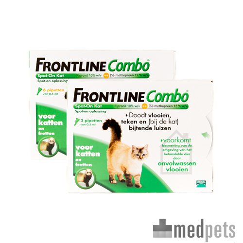 Product afbeelding van Frontline Combo Spot On Kat